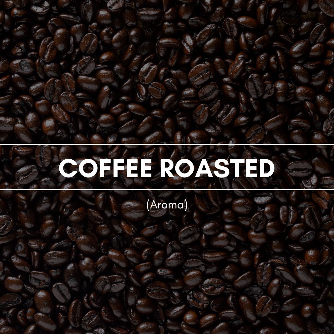 Raumduft "Coffee Roasted": Geröstete Kaffeebohnen bringen einen kraftvollen und ausdrucksstarken Duft hervor. Coffee Roasted ist ein herber, unverwechselbarer Kaffeeduft.