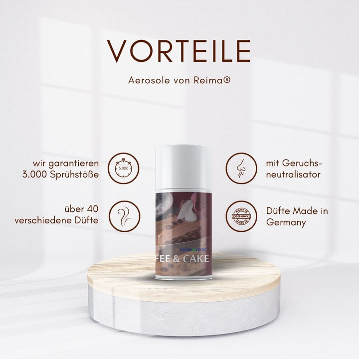 Aerosole Vorteile Coffee & Cake