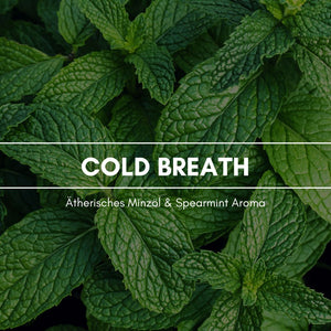 Das reimarom® Maskenspray Cold Breath schafft ein sofortiges, angenehmes sowie kühles Minzaroma in der Mund-Nasen-Maske. Ein leckerer Spearmint-Kaugummiduft ist als wohltuende Erfrischung für die Nase gedacht und wirkt dabei motivierend und belebend.