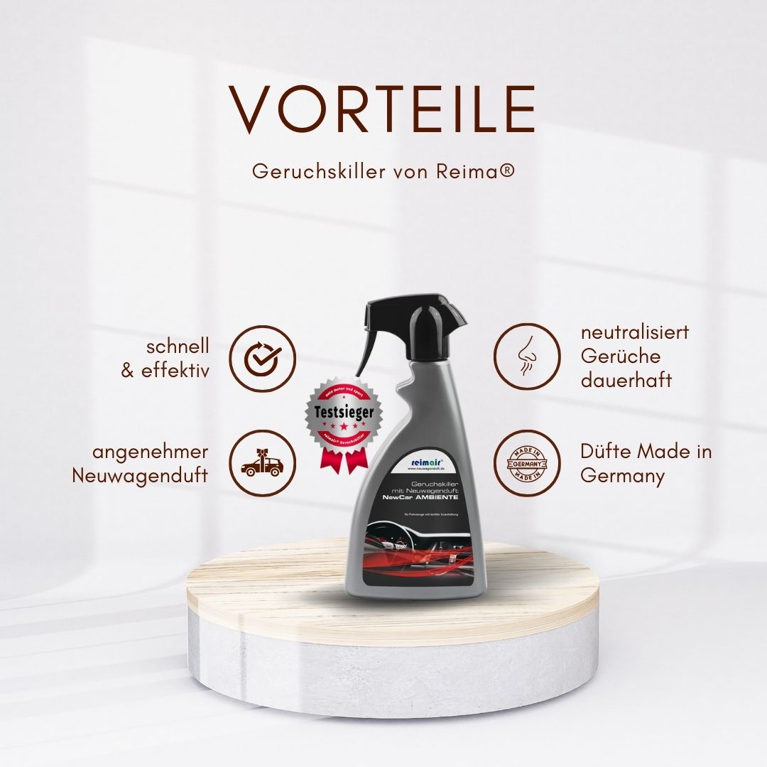 Geruchskiller Auto Vorteile Ambiente