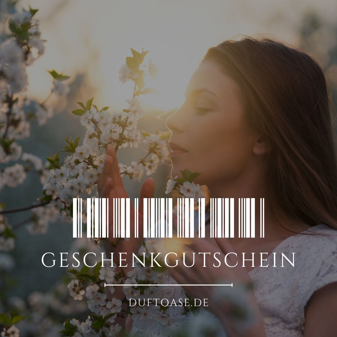 Geschenkgutschein - Duftoase: Geschenkgutscheine sind immer eine großartige Idee, um Ihren Lieben eine besondere Freude zu bereiten. Mit einem Geschenkgutschein für unseren Shop können Ihre Liebsten selbst wählen, welche Düfte und Produkte sie am meisten genießen.