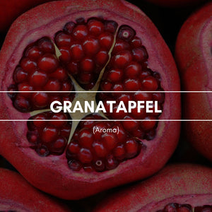 Raumduft "Granatapfel": Der Duft des saftigen Granatapfels betört mit fruchtig säuerlichen Akzenten, die auf einem Herz aus sanften roten Früchten ruhen.