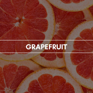 Raumduft "Grapefruit": Ein klarer, spritziger Duft nach frisch aufgeschnittener Grapefruit.
