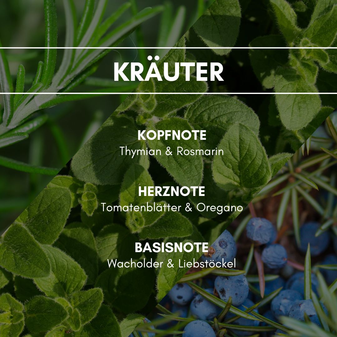 Raumduft "Kräuter": Eine aromatische und appetitanregende Kräuter-Gewürzmischung.