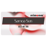 Raumduft-Samoa-SunAutoduft "Samoa Sun" für AromaStreamer® 370 Eine Basis aus Vanille und Moschus sowie eine blumige Note von Orchidee und Magnolie verfeinert mit einer samtigen Pfirsichnuance, die sich mit einer feinen Kokosnote zu einem kulinarisch wirkenden Akkord verbindet.